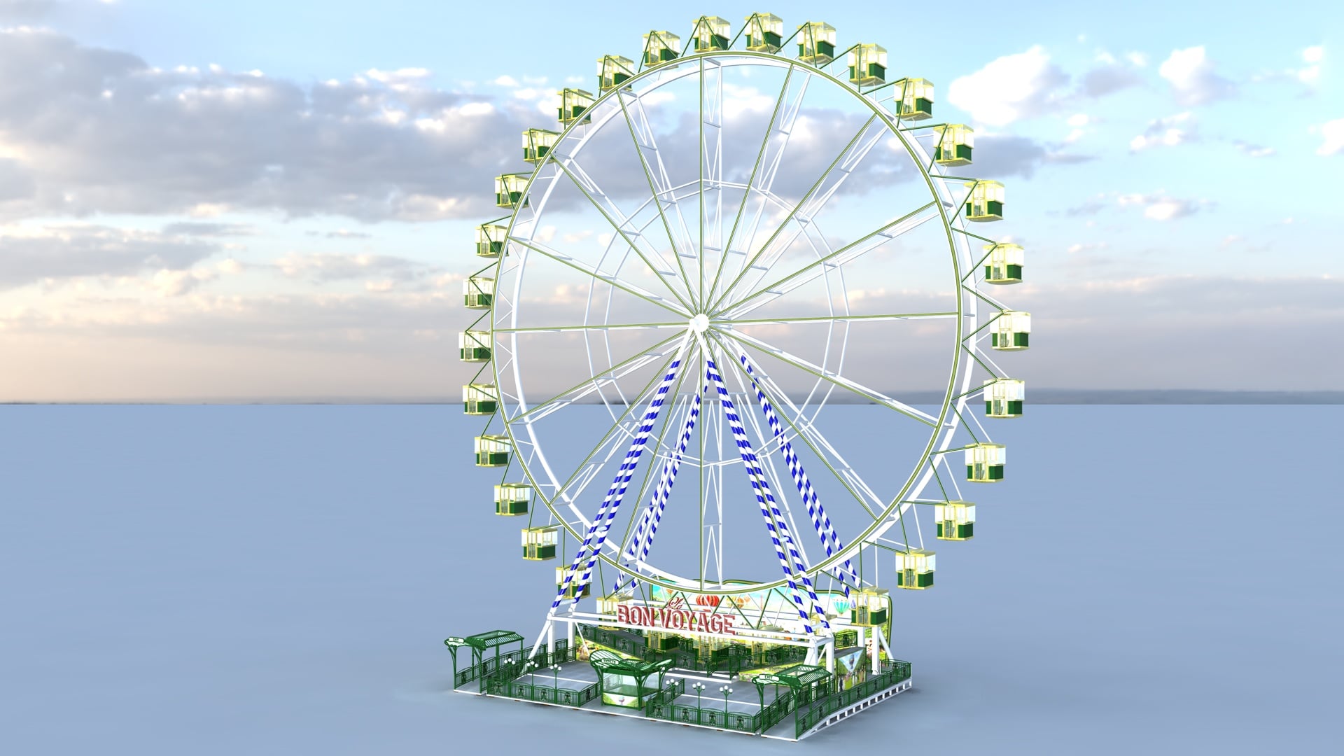 Ferris Wheel 43 m by Lamberink Ferris Wheels - RP Rides