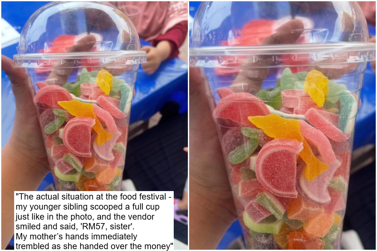 M’sian Stunned After Being Charged RM57 for Gummies at Food Festival, Sparks Online Debate