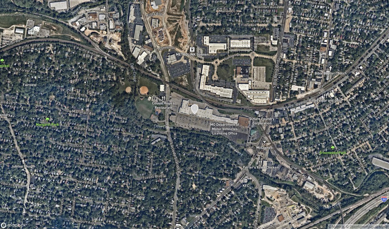 In twin oaks, missouri 63021: Maplewood Mo Deer Creek Shopping Center