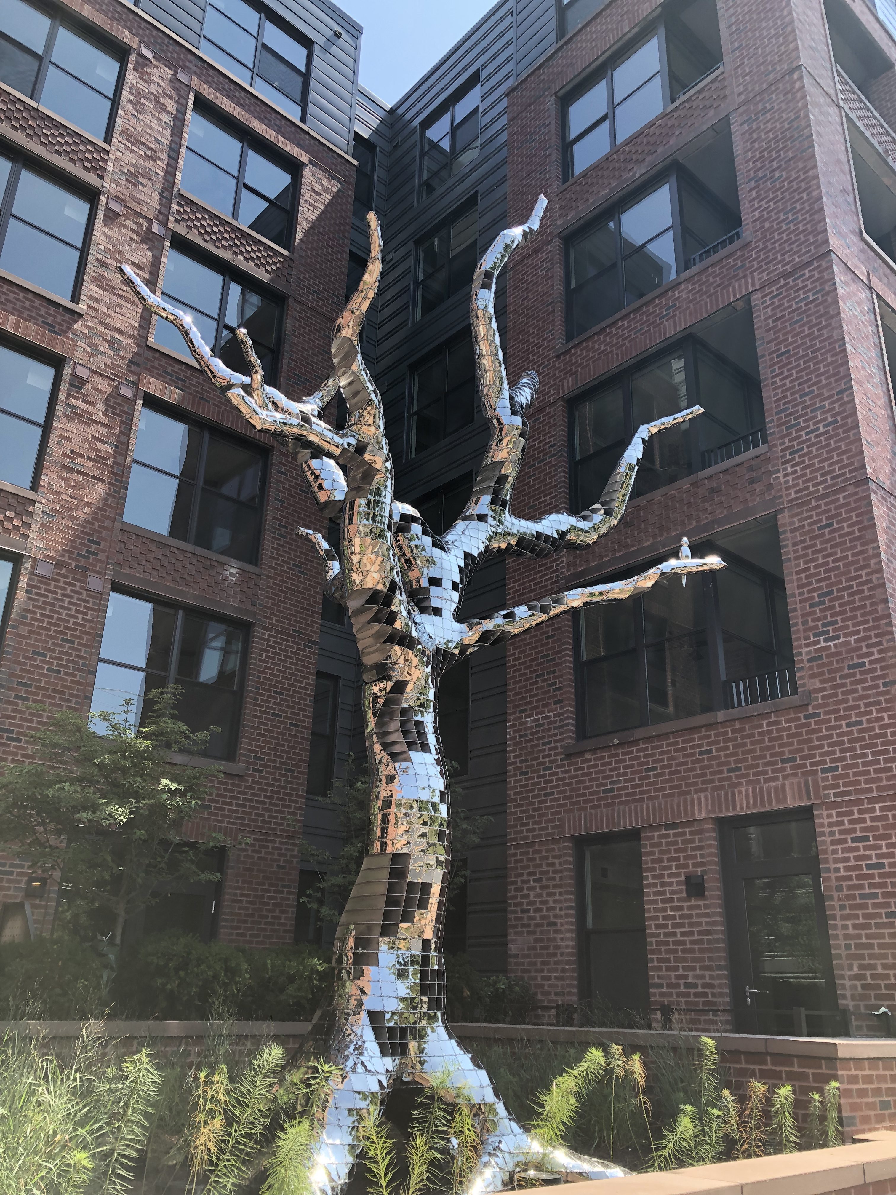 Mirror sculpture