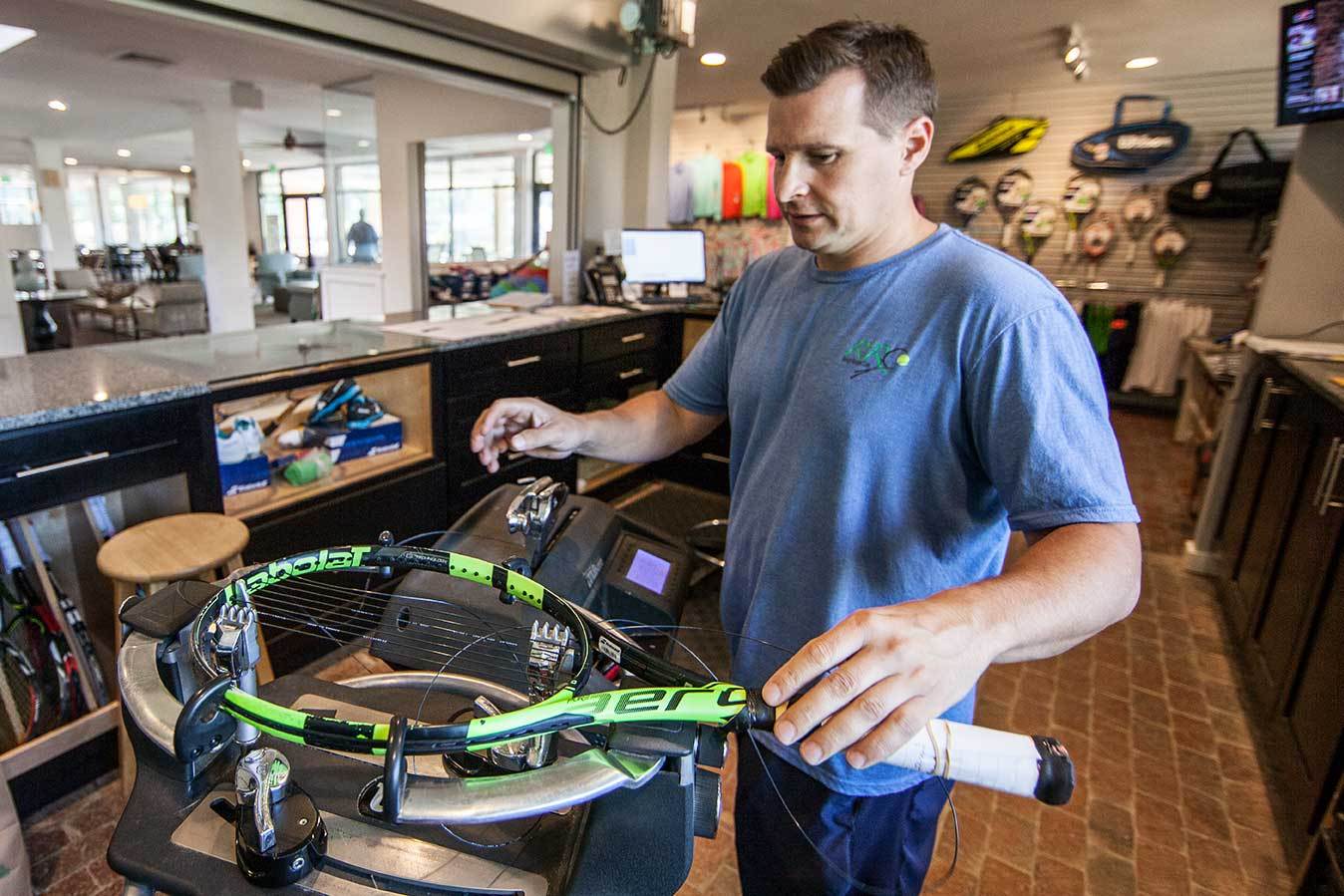 It saves money and resources, and diverts garments from landfill. Our Staff Raleigh Racquet Club