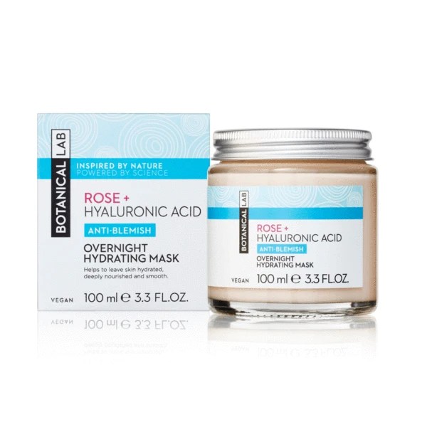 Botanical Lab Rose + Hyaluronic Acid Overnight Hydrating Mask 100 ML RR Rapid Service Ltd