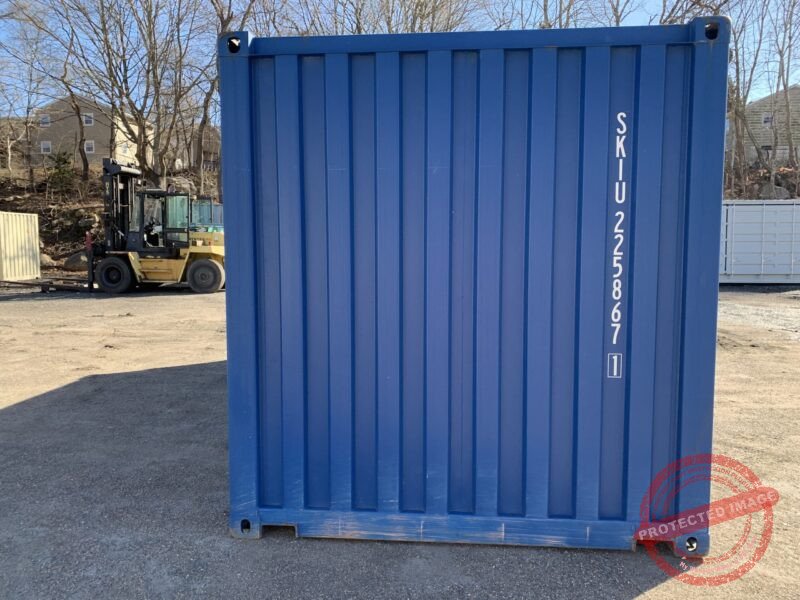 20′ x 8′ x 8.5′ Tall– New Shipping/Storage Container – Wind and Watertight – Blue - Image 4