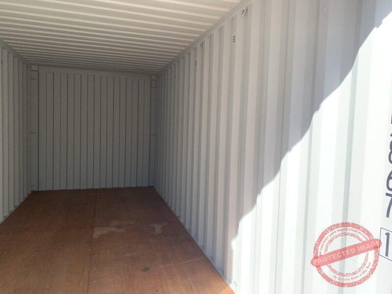 20′ x 8′ x 8.5′ Tall– New Shipping/Storage Container – Wind and Watertight – Blue - Image 8