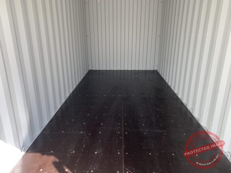20′ x 8′ x 8.5′ Tall– New Shipping/Storage Container – Wind and Watertight – Beige - Image 5