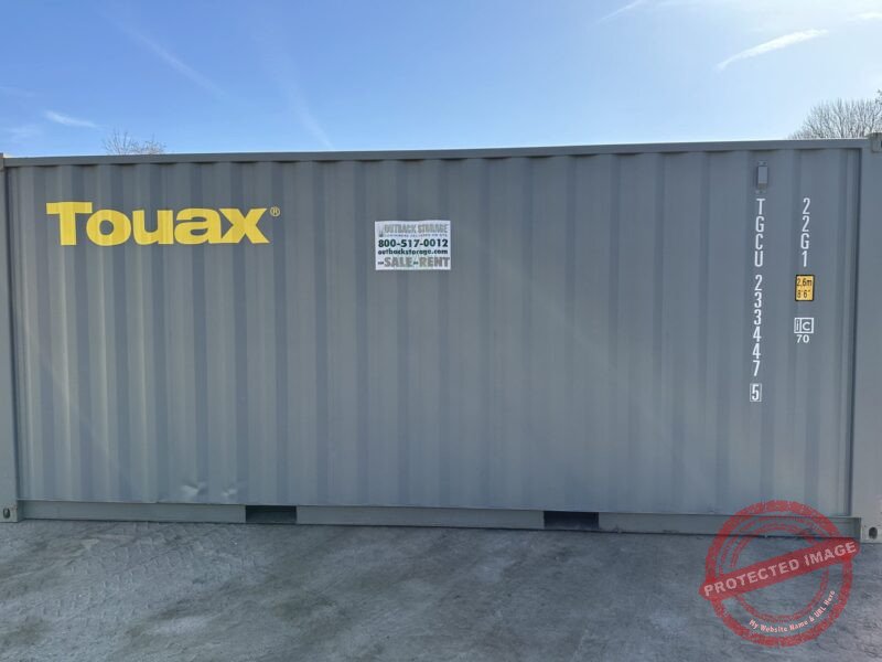 20′ x 8′ x 8.5′ Tall– New Shipping/Storage Container – Wind and Watertight – Gray - Image 8