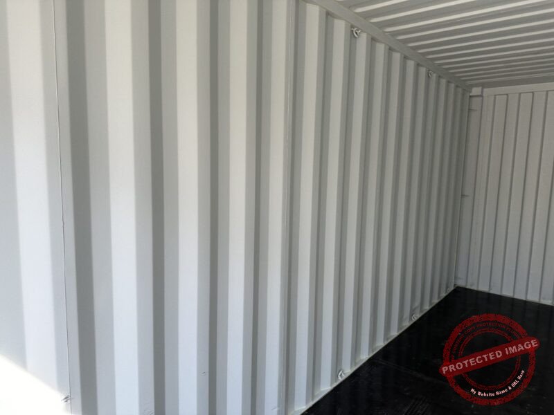 20′ x 8′ x 8.5′ Tall– New Shipping/Storage Container – Wind and Watertight – Gray - Image 5