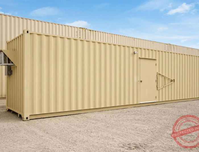 40′ Climate-Controlled Storage Container