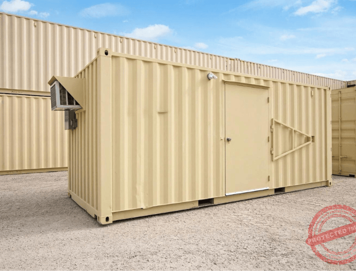 20ft Climate-Controlled Storage Container,