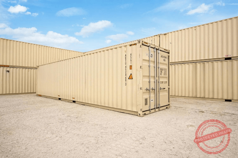40′ High Cube New 1-Trip Double Door Steel Shipping Container