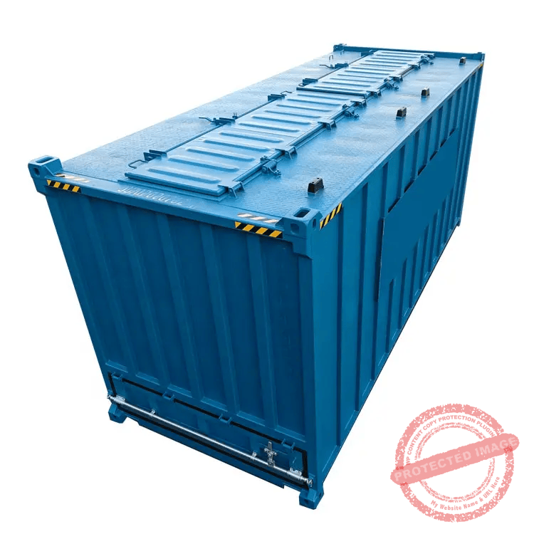 20ft Bulk Storage ISO Type Dry Cargo Shipping Container - Image 3