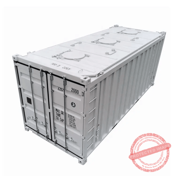 20ft Dry Intermediate Bulk Storage Top Loading Shipping Container