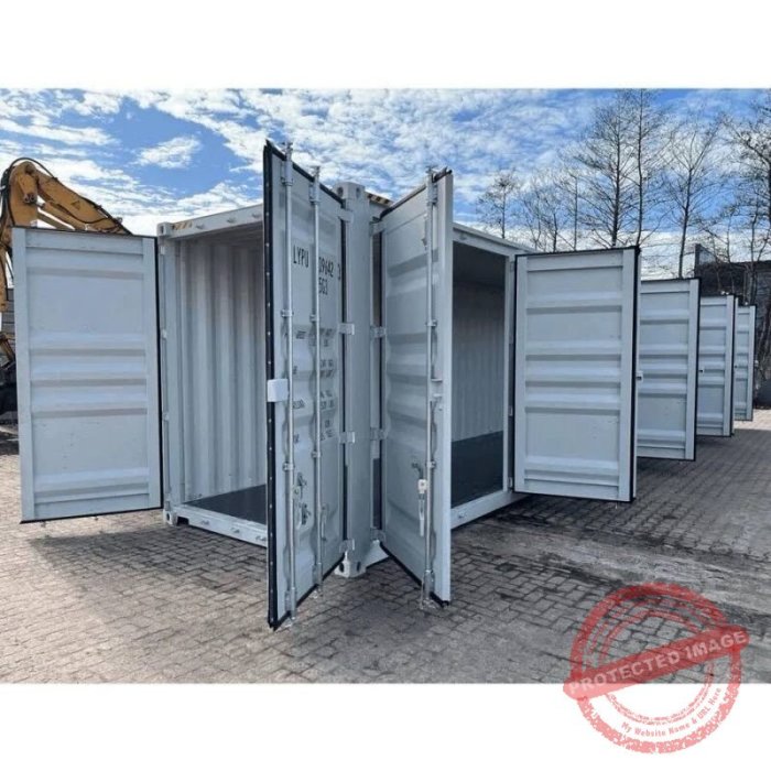 40ft Shipping Container With 4 Side Doors