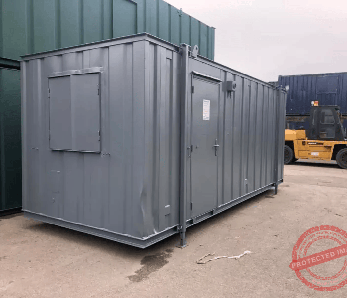 PORTABLE 20FT X 8FT OFFICE/ A/V CONTAINER