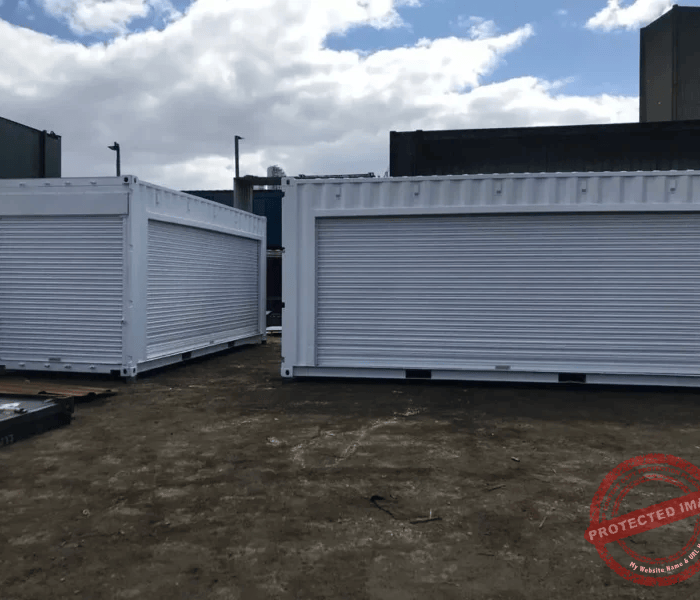 20ft x 8ft Shipping Container with Roll-Up Door – Nationwide Delivery