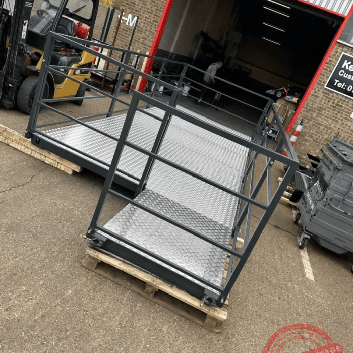 Shipping Container Rooftop Deck