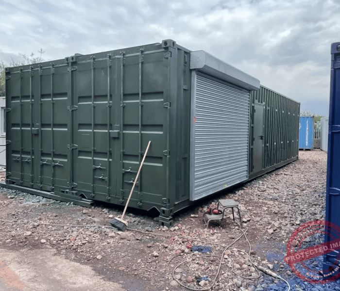 40 x 16 Linked Container Workshop.. Strengthened Optional anti condensation.