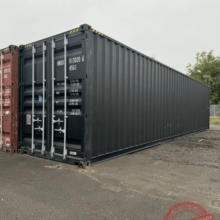 40FT DRY HC 2x Tripper Shipping Container