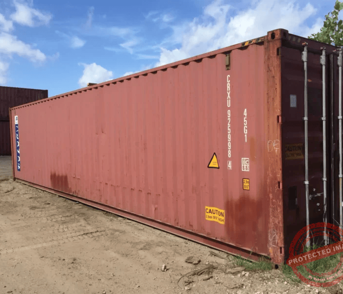 40′ used HC Shipping Storage Container