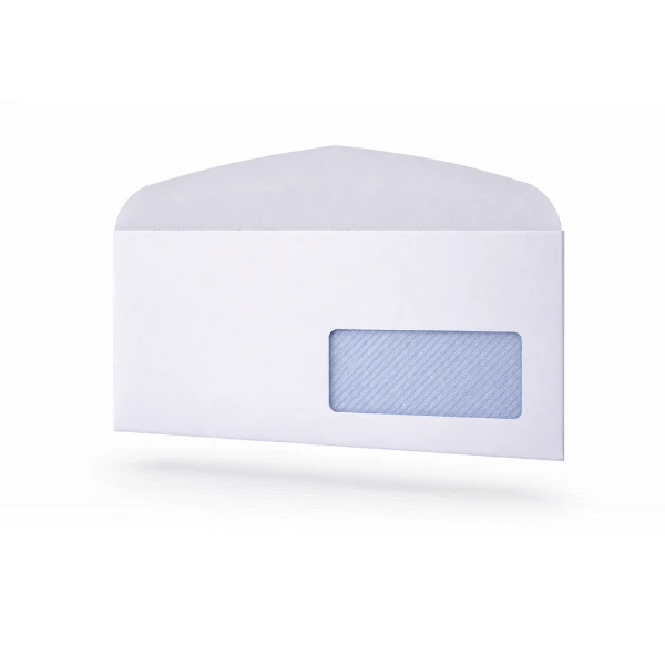 Envelope Trapezoidal 114x229 90Gr Com Janela - 500Env/Caixa