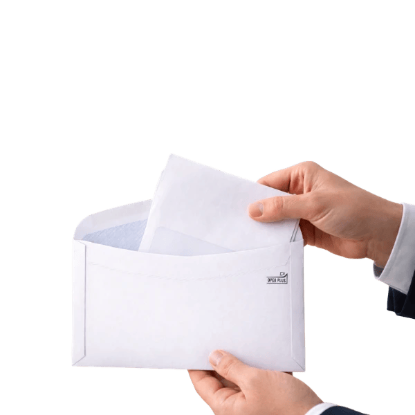 Envelope Trapezoidal 114x229 90Gr Com Janela - 500Env/Caixa