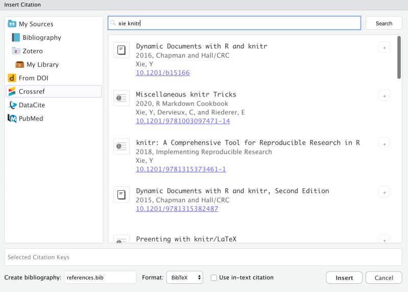 Github Crsh Citr Rstudio Addin To Insert Markdown Citations - City Art Collection - 8K Quality