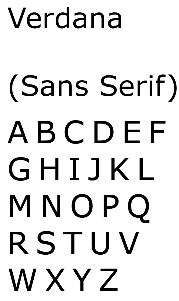 Engraving font Option 3