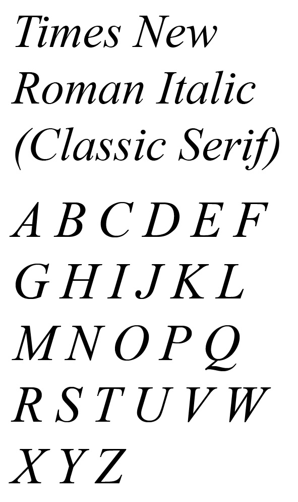 Engraving font Option 9