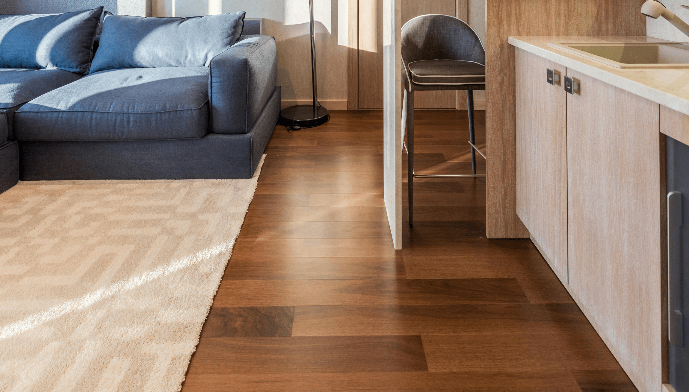 Full flooring repair in NJ home.