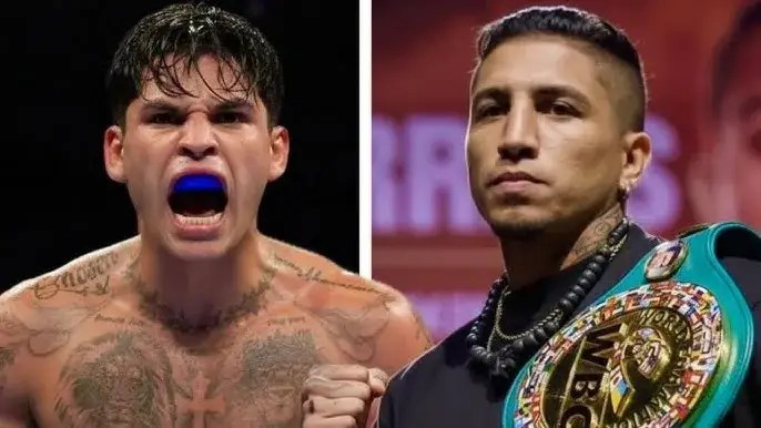 Barrios e Ryan Garcia frente a frente para a disputa do mundial WBC em Las Vegas