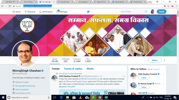 Top 10 Most Popular Cms In India On Social Media Top 10 Most Popular Cms In India On Social Media