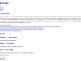 Page Html Hello World At Amanda Unger Blog