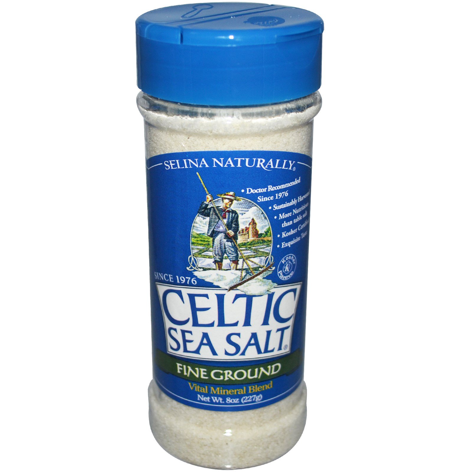 Celtic sea salt, минеральная смесь морской соли грубого помола, 8 унций