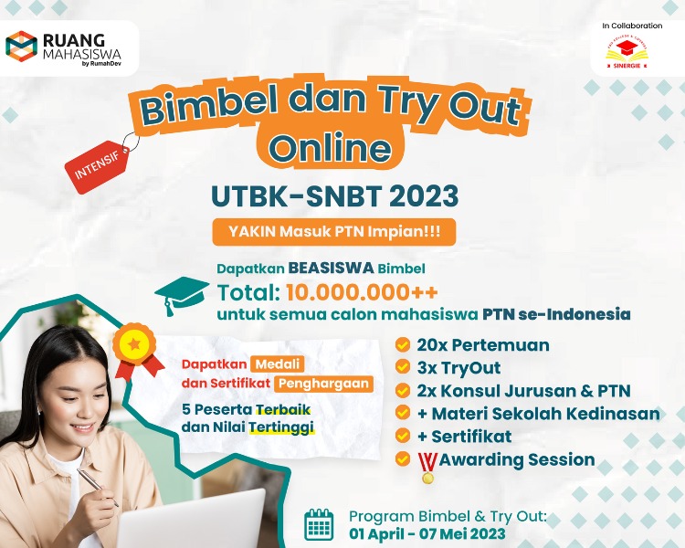 Bimbingan Belajar UTBK Masuk PTN