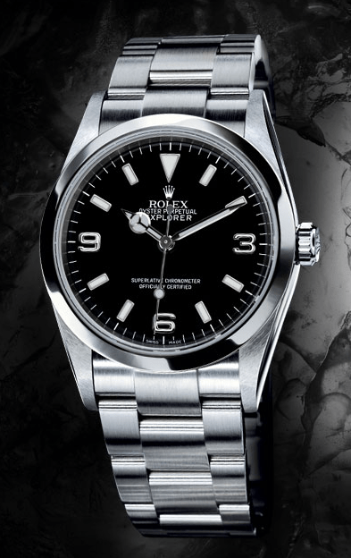 Rolex Explorer I 39mm Rubber B
