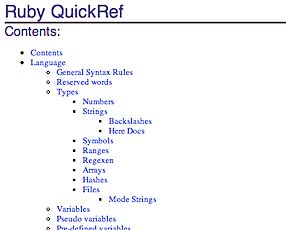Ruby Cheetsheet Teletype - High Quality High Resolution Sunset Arts | Free Download