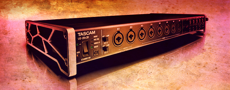 TASCAM US20x20レビュー – JunkYardMachineMusic