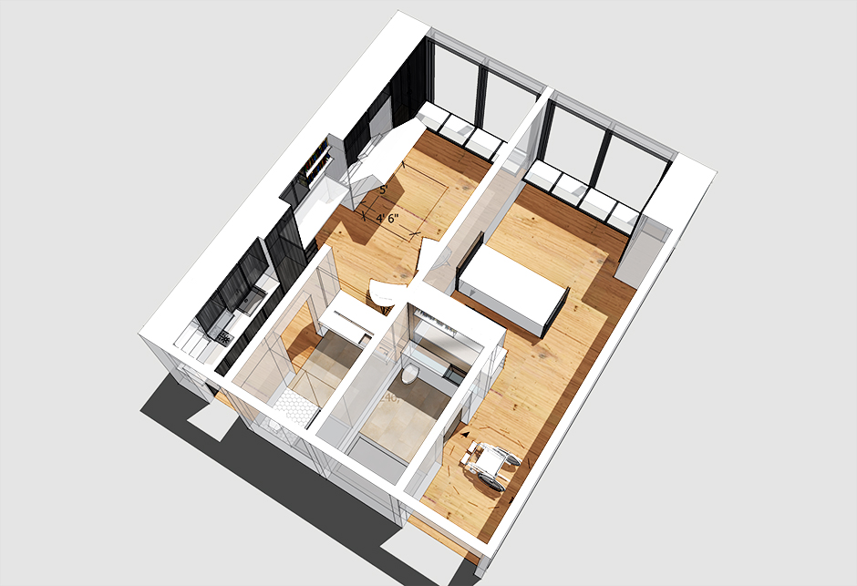 Double Rectangle Unit