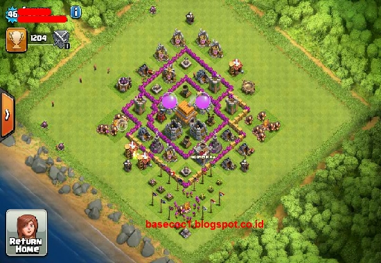Maka tunggu apalagi, segera sikat saja aplikasinya yang ada di bawah ini. Kumpulan Gambar Base Coc Th 6 Terbaik Terbaru Blog Rudi Salman