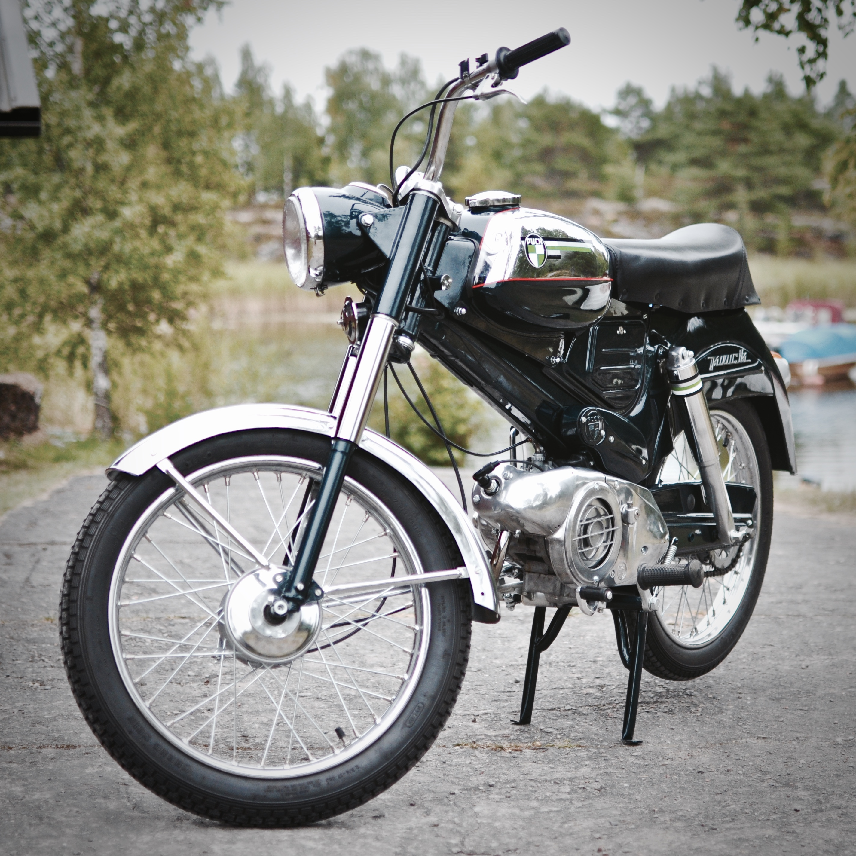 1966 - Första året, delade skärmstag