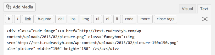Wp_get_attachment_image_src filter size name | wordpress.org. Custom Html Template For Images In Posts