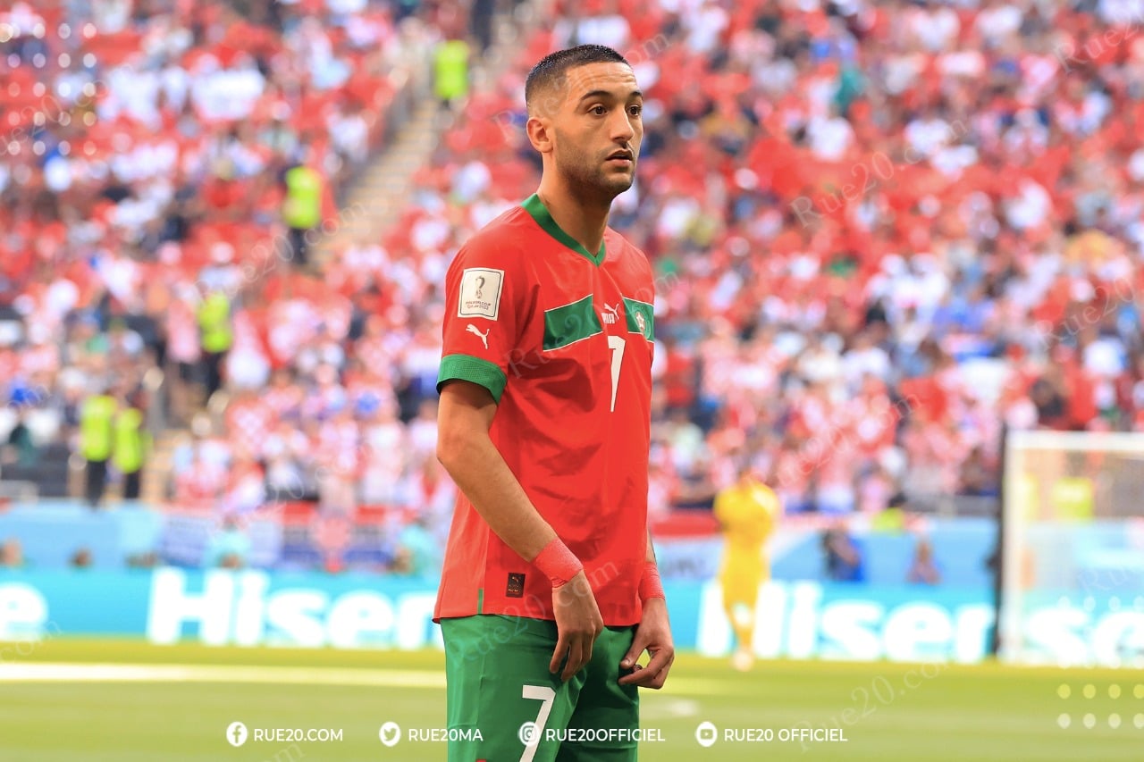 رغم غيابه.. حكيم زياش يؤكد قدرة أسود الأطلس على التتويج بكأس أفريقيا