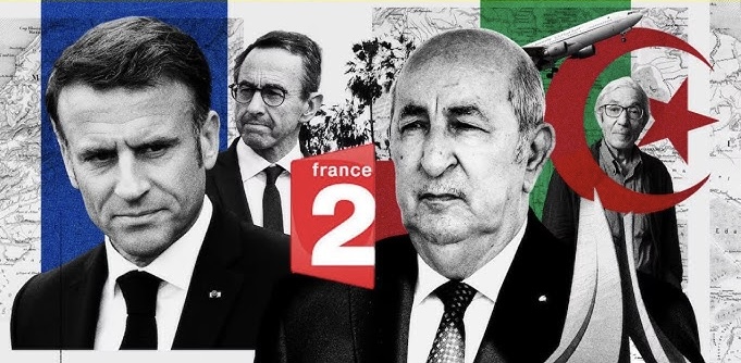 الجزائر التي يهاجم إعلامها المغرب ليل نهار تعطي الدروس لفرنسا بسبب برنامج تلفزيوني فضح نظام العصابة الجزائر التي يهاجم إعلامها المغرب ليل نهار تعطي الدروس لفرنسا بسبب برنامج تلفزيوني فضح نظام العصابة