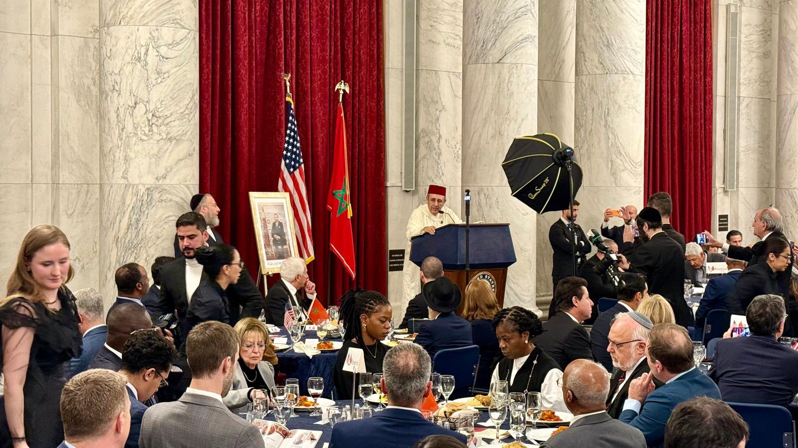 الكونغرس الأمريكي ينظم حفلاً ضخماً إحتفالاً بالعلاقات التاريخية والشراكة الاستراتيجية بين المغرب والولايات المتحدة الكونغرس الأمريكي ينظم حفلاً ضخماً إحتفالاً بالعلاقات التاريخية والشراكة الاستراتيجية بين المغرب والولايات المتحدة