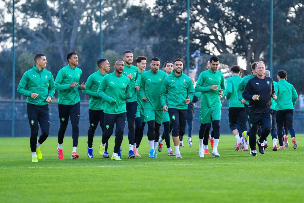 ترقبـــاً لمواجهة السينغال في أحد النصر&hellip;أسود الأطلس يستعدون بكل عزم وجاهزية