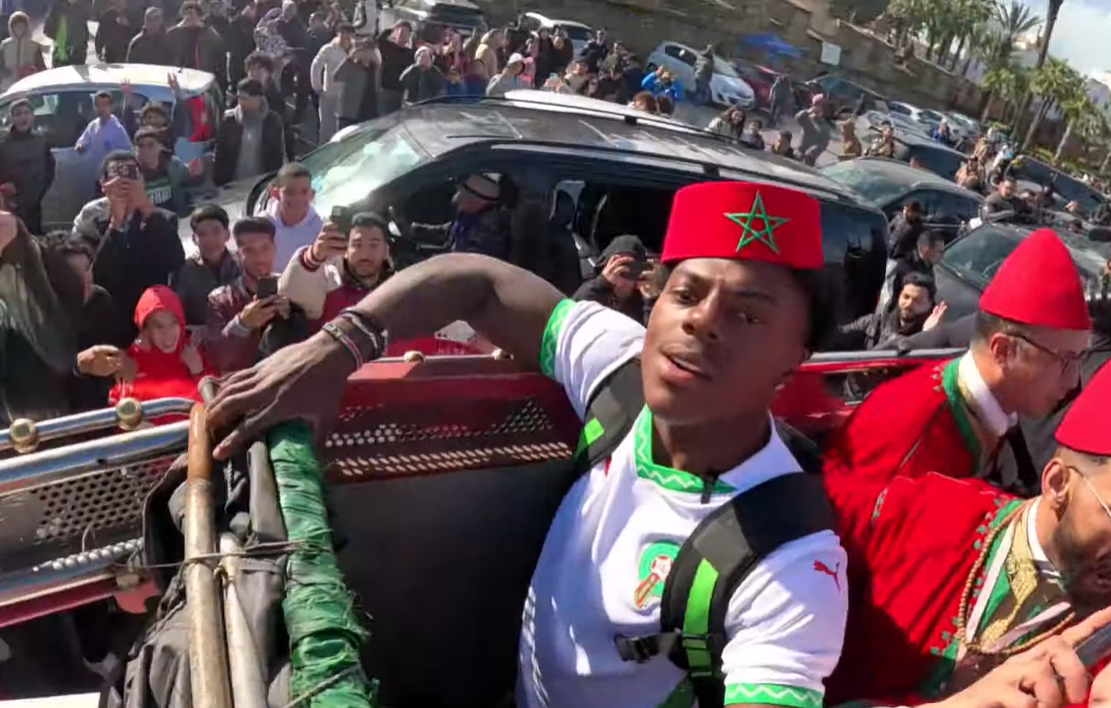 &ldquo;سبيد&rdquo; أكثر المؤثرين متابعةً بالعالم في ضيافة المغاربة لحضور نهائي أمم أفريقيا (فيديو)