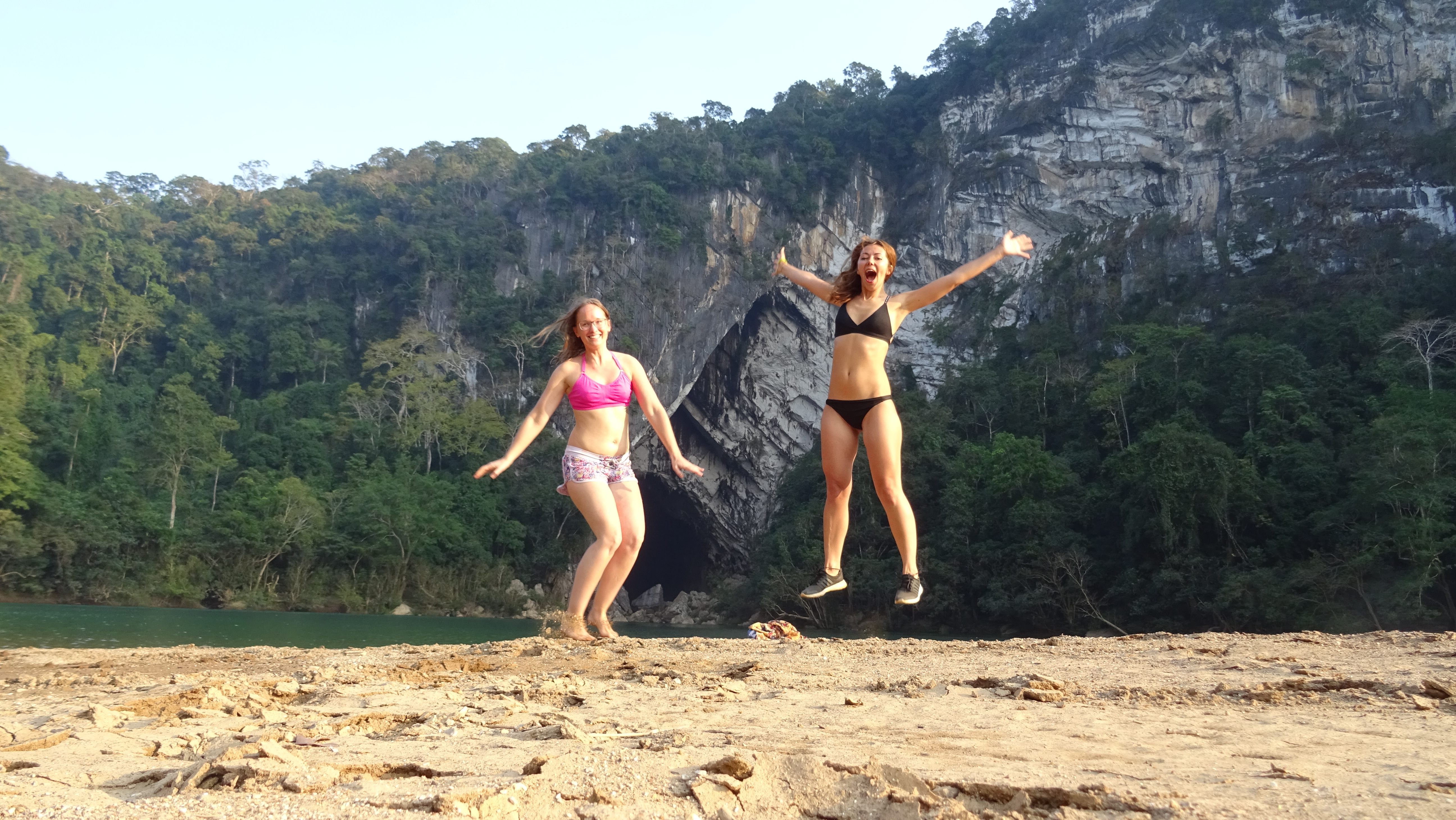 us making fun the day before