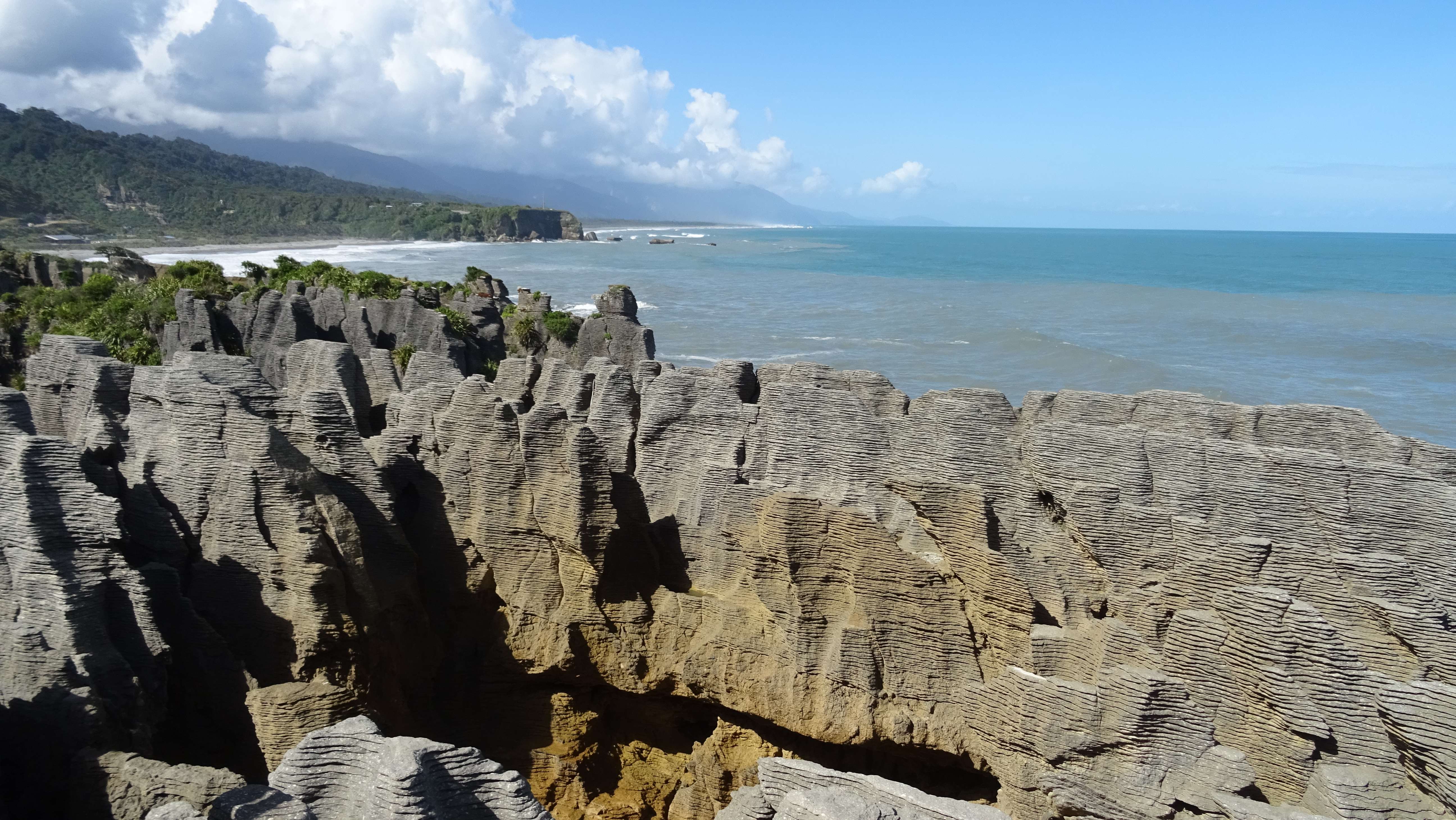 Pancake rocks