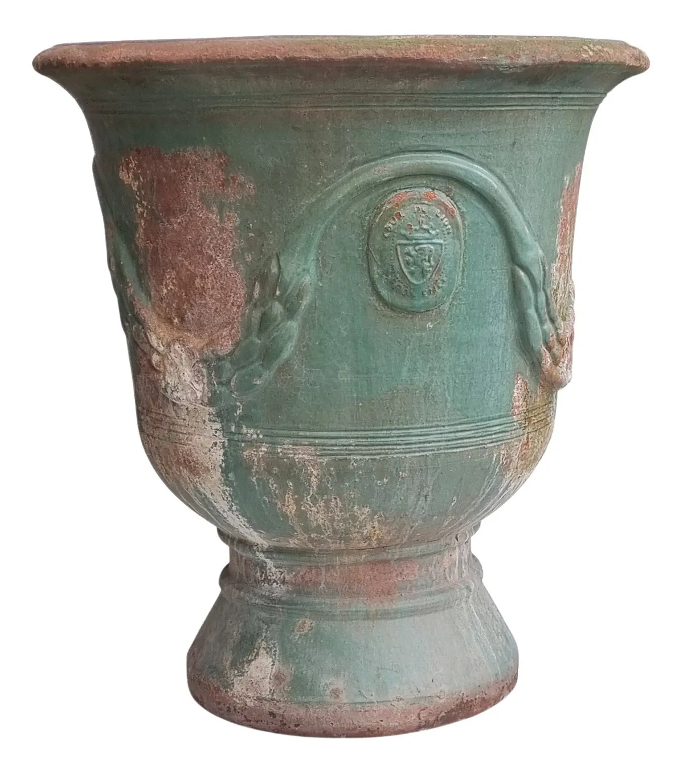 Antique French Anduze garden pot