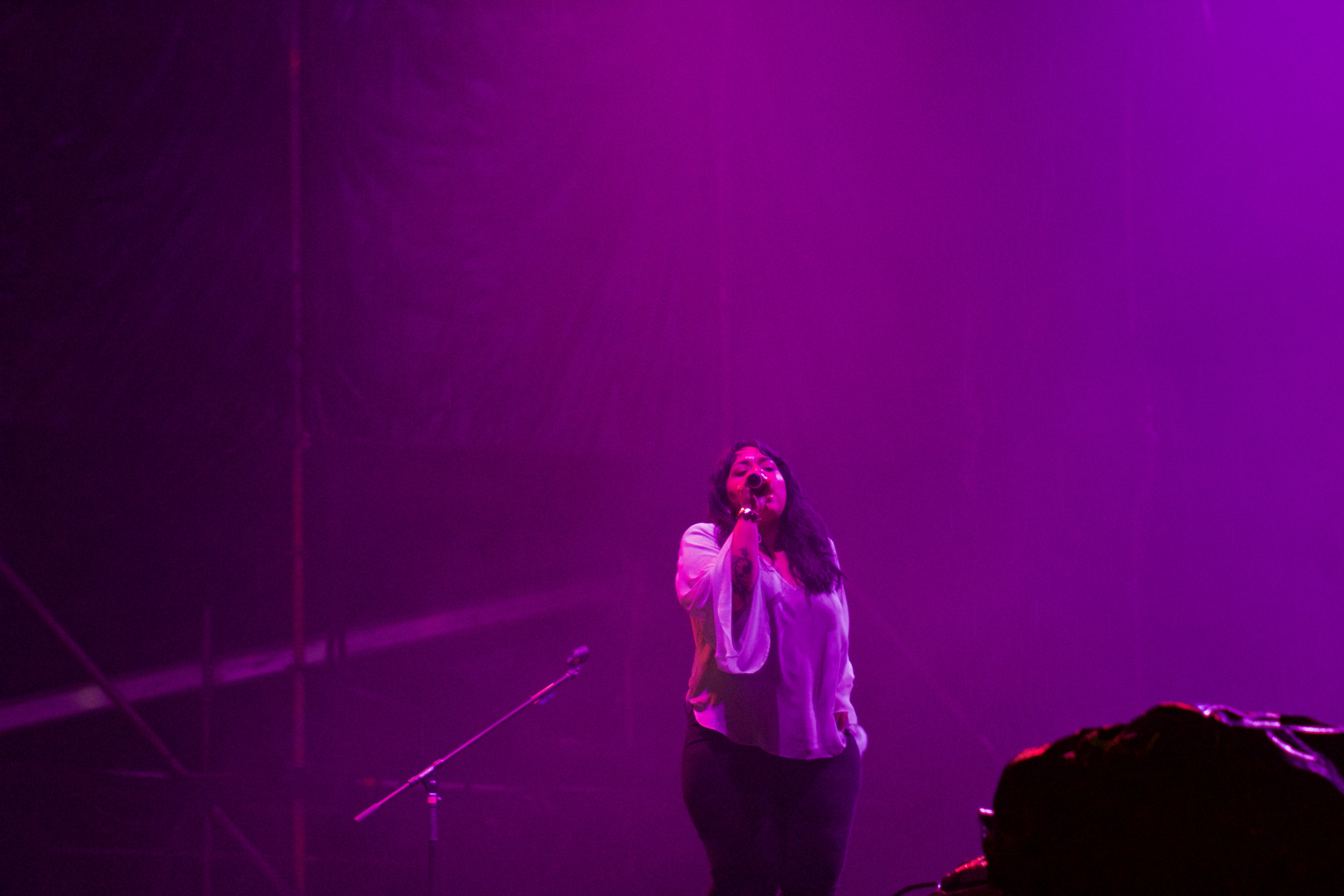 Carla Morrison @ Tecate Comuna - photo by Karina Varennikov